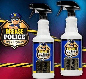 Grease Police Magic Degreaser: A Reliable Solution for Tackling Grease Spills